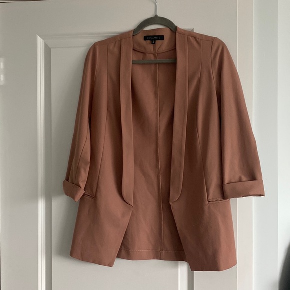 Dynamite Dusty Pink Blazer - Picture 1 of 6